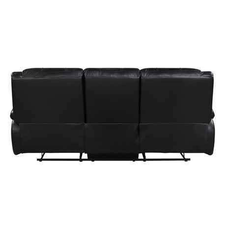 9639BK-3 Double Reclining Sofa from Homelegance - Luna Furniture