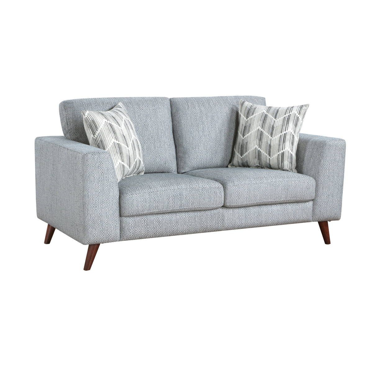 9644 Gray Sofa and Loveseat from Homelegance - Luna Furniture