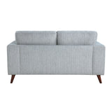 9644 Gray Sofa and Loveseat from Homelegance - Luna Furniture
