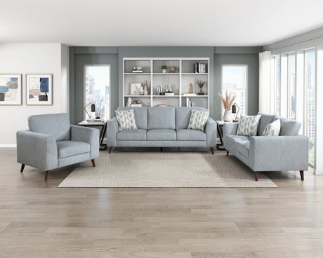 Broadway Grayish Blue Chair from Homelegance - Luna Furniture