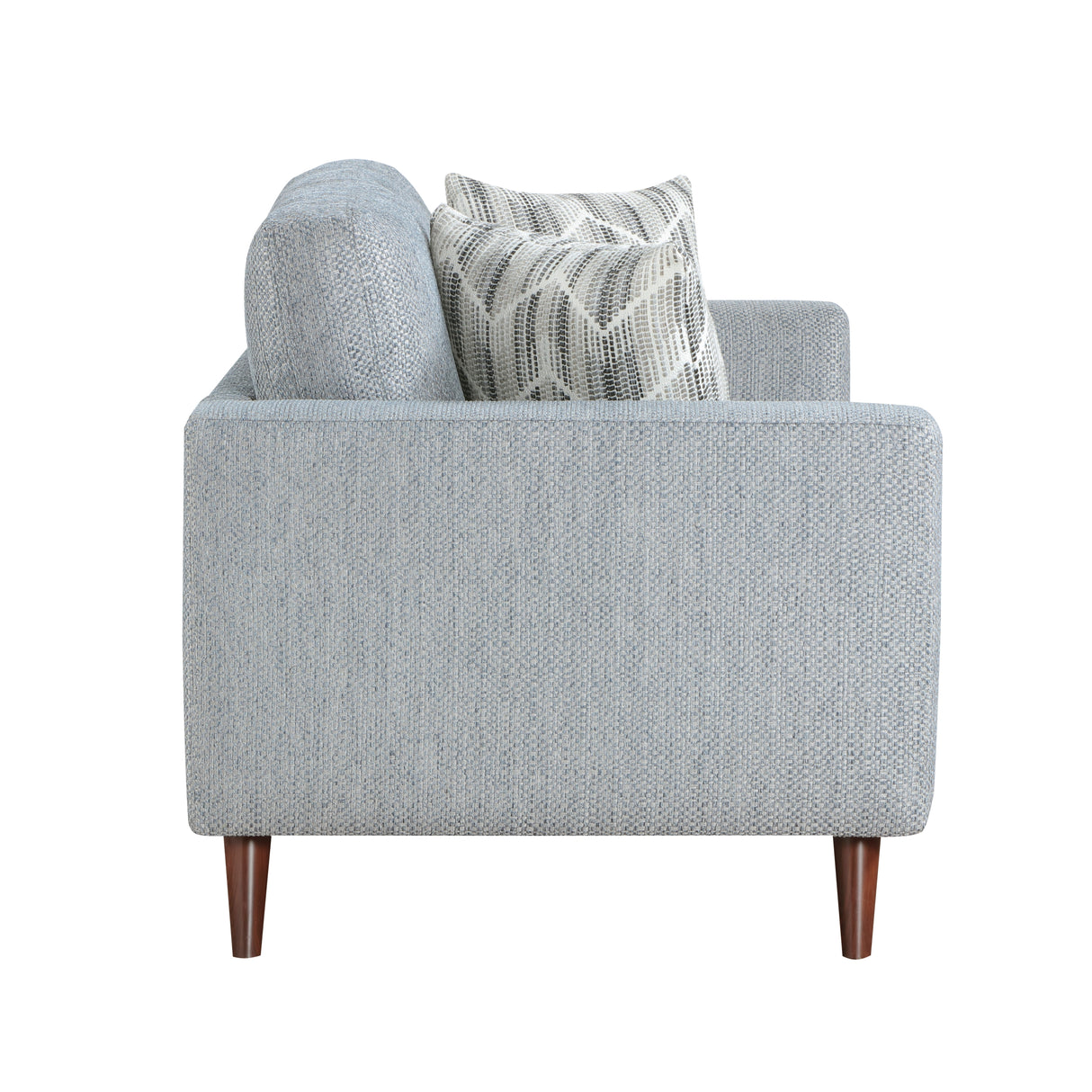 Broadway Grayish Blue Loveseat from Homelegance - Luna Furniture