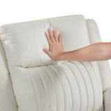 Ellicott Gray Double Reclining Sofa from Homelegance - Luna Furniture