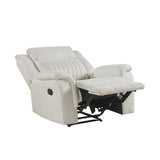 Dean Beige 2-Piece Double Reclining Set from Homelegance - Luna Furniture
