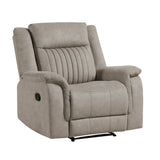 Dean Dove Double Reclining Sofa from Homelegance - Luna Furniture