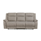 Dean Gray Reclining Chair from Homelegance - Luna Furniture