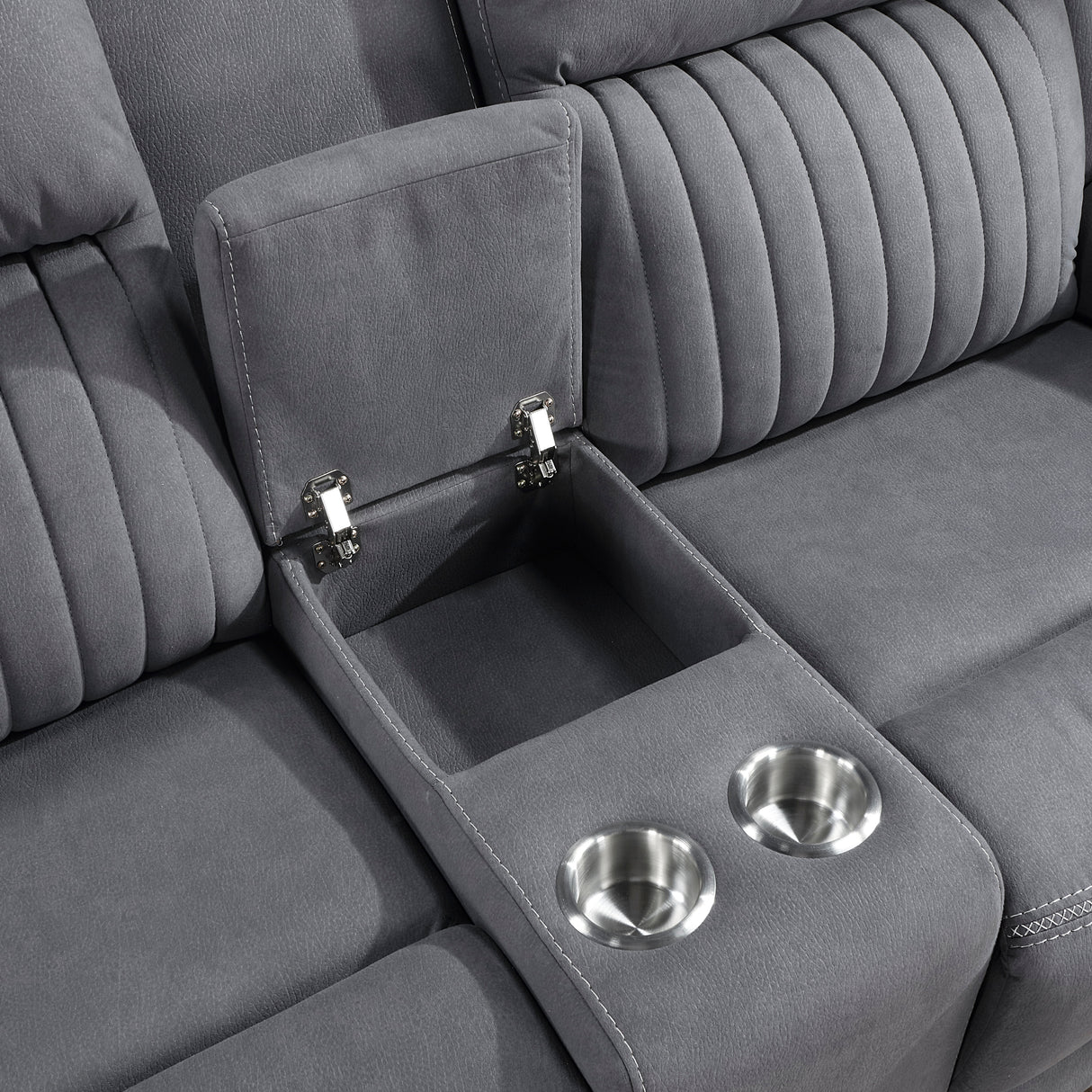 Dean Gray Reclining Chair from Homelegance - Luna Furniture