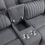Dean Gray Reclining Chair from Homelegance - Luna Furniture