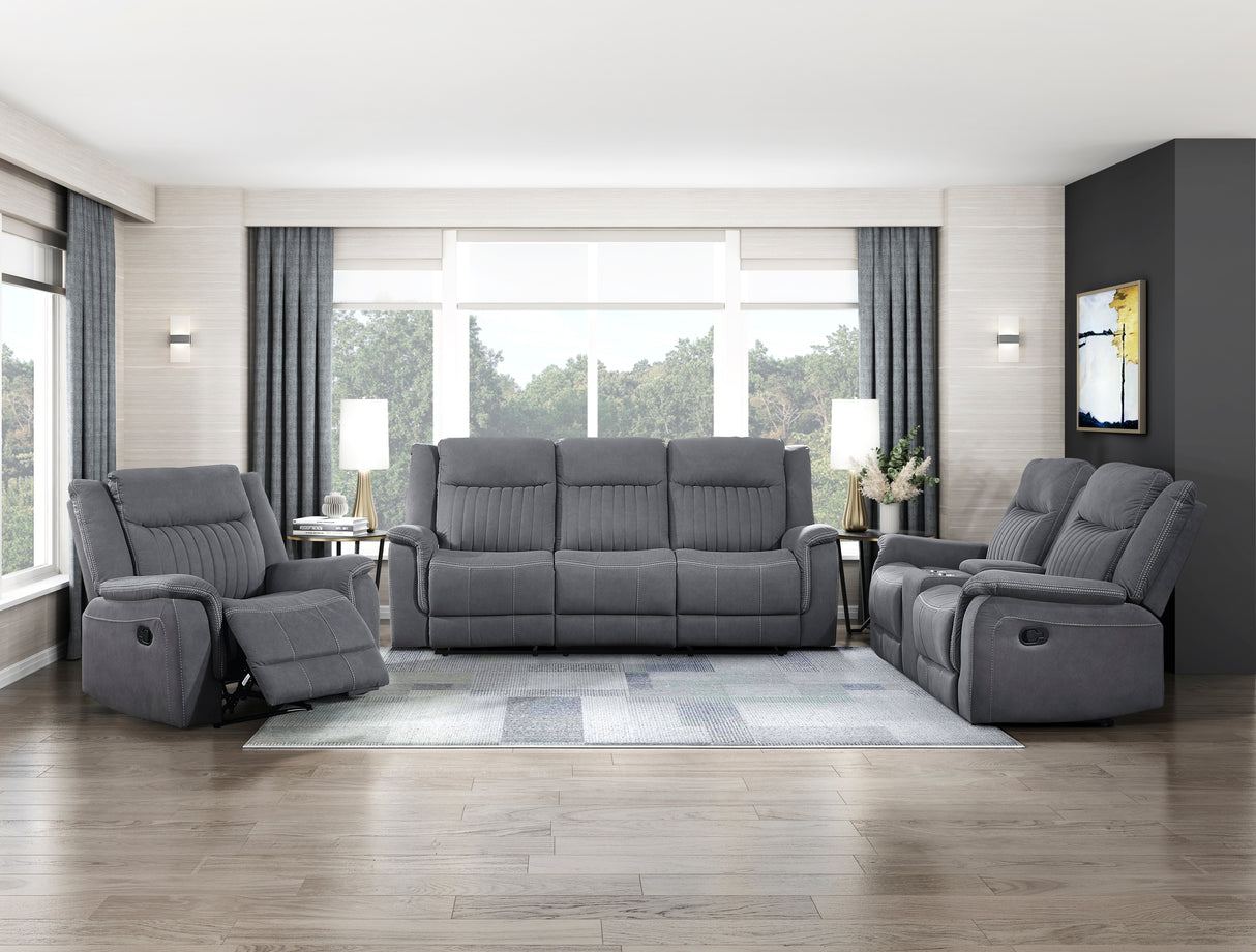 Bradford Gray Chair from Homelegance - Luna Furniture