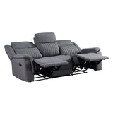 Dean Gray Reclining Chair from Homelegance - Luna Furniture