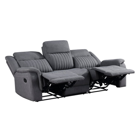 Dean Gray Reclining Chair from Homelegance - Luna Furniture