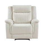 Dean Beige Reclining Chair from Homelegance - Luna Furniture