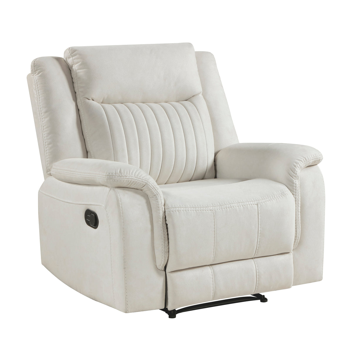 Dean Beige Reclining Chair from Homelegance - Luna Furniture