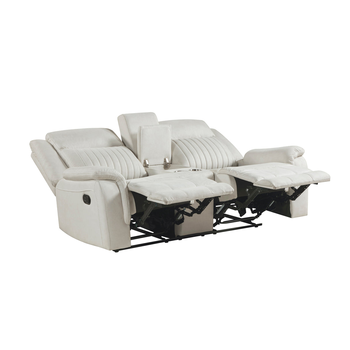 Dean Beige Double Reclining Living Room Set from Homelegance - Luna Furniture