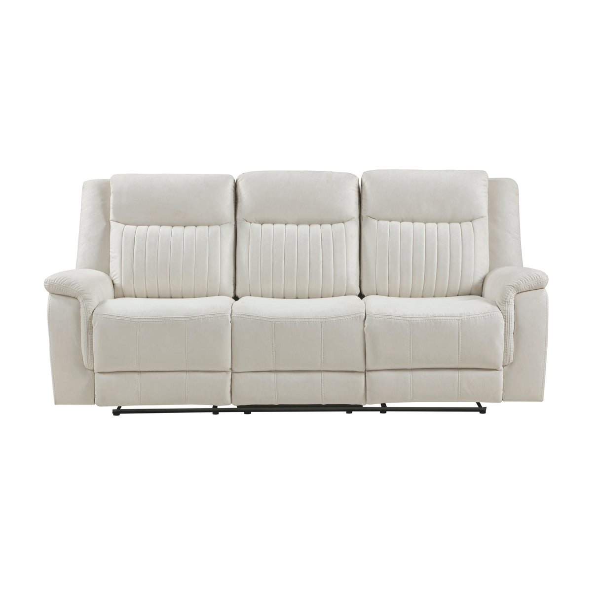 Dean Beige Double Reclining Sofa from Homelegance - Luna Furniture