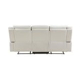 Dean Beige Double Reclining Sofa from Homelegance - Luna Furniture