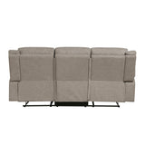 Dean Dove Double Reclining Sofa from Homelegance - Luna Furniture