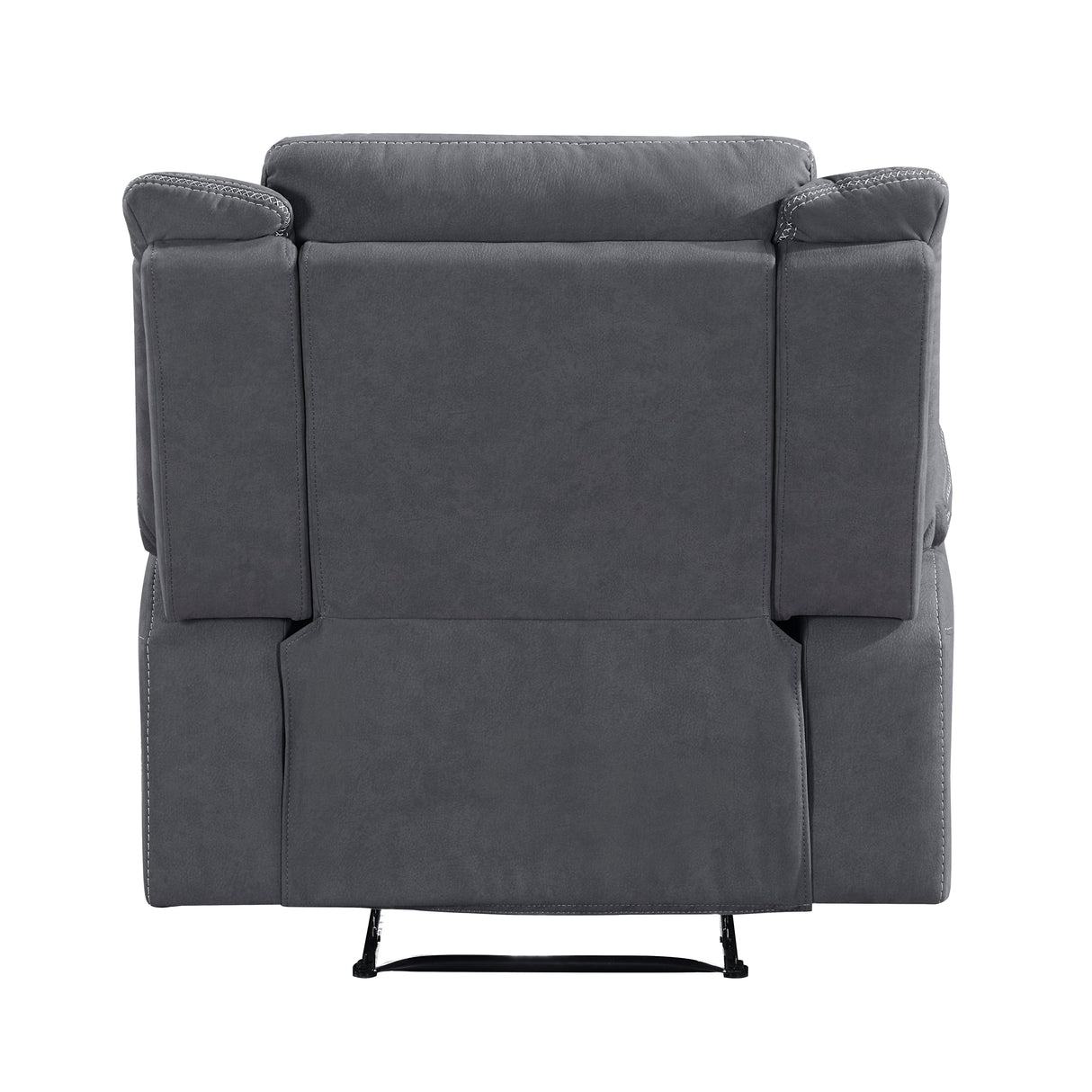 Dean Gray Reclining Chair from Homelegance - Luna Furniture