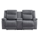 9646GY*2 Sofa and Loveseat from Homelegance - Luna Furniture