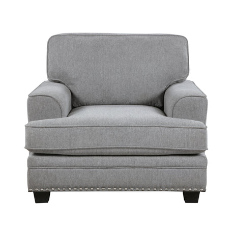 Dean Gray Double Reclining Sofa from Homelegance - Luna Furniture