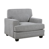 Dean Gray Double Reclining Sofa from Homelegance - Luna Furniture