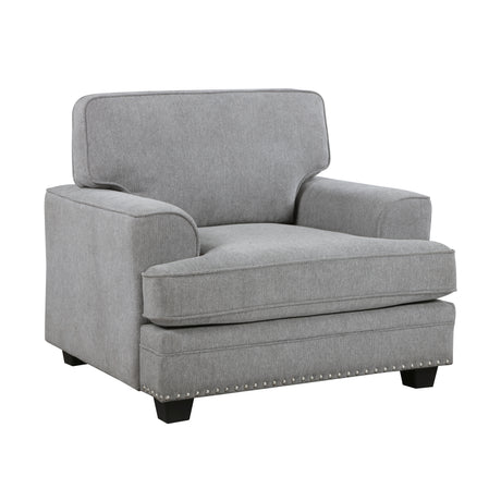 Dean Gray Double Reclining Sofa from Homelegance - Luna Furniture