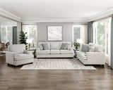 Rhett Beige 3-Piece Reversible Sectional with Pull-out Bed and Hidden Storage from Homelegance - Luna Furniture
