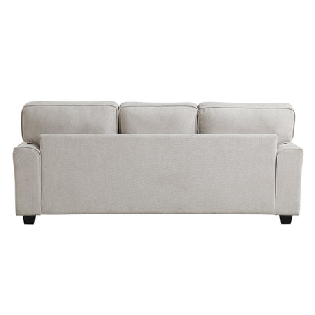 Rhett Beige 3-Piece Reversible Sectional with Pull-out Bed and Hidden Storage from Homelegance - Luna Furniture
