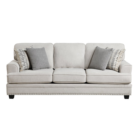 Rhett Beige 3-Piece Reversible Sectional with Pull-out Bed and Hidden Storage from Homelegance - Luna Furniture
