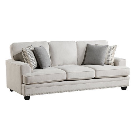 Rhett Beige 3-Piece Reversible Sectional with Pull-out Bed and Hidden Storage from Homelegance - Luna Furniture