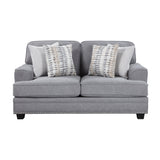 Bradford Gray Loveseat from Homelegance - Luna Furniture