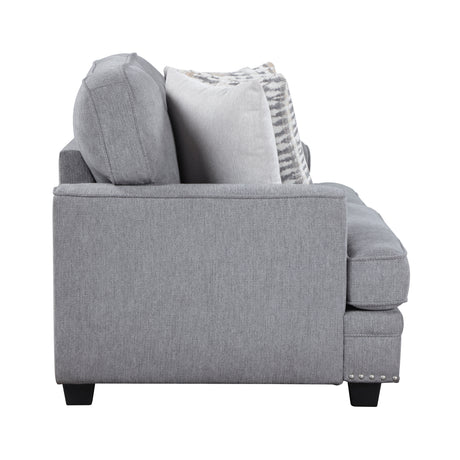 Bradford Gray Loveseat from Homelegance - Luna Furniture