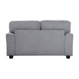 Bradford Gray Loveseat from Homelegance - Luna Furniture