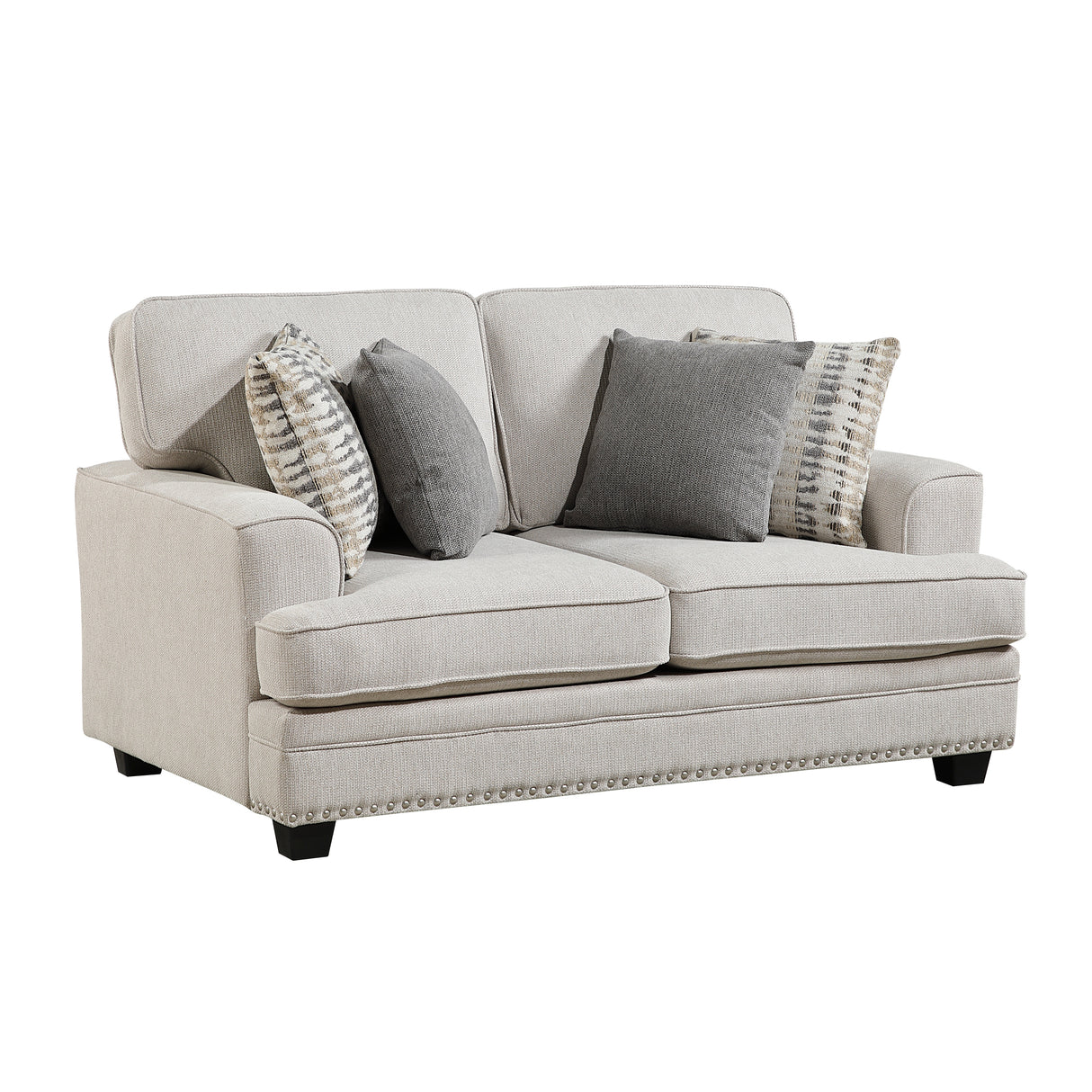 Bradford Sand Loveseat from Homelegance - Luna Furniture