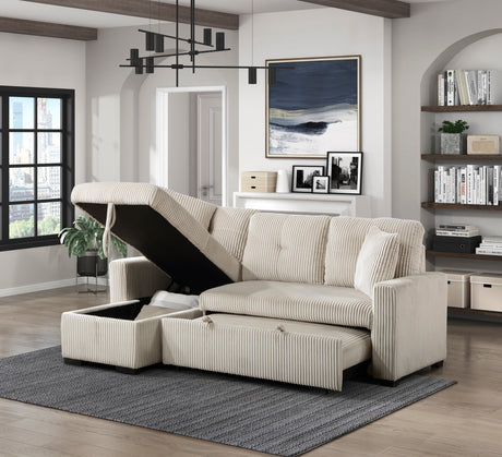 Bradford Sand Sofa from Homelegance - Luna Furniture