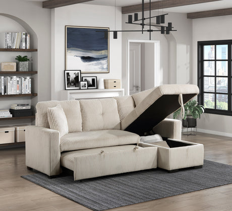 Bradford Sand Sofa from Homelegance - Luna Furniture