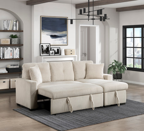 Bradford Sand Sofa from Homelegance - Luna Furniture