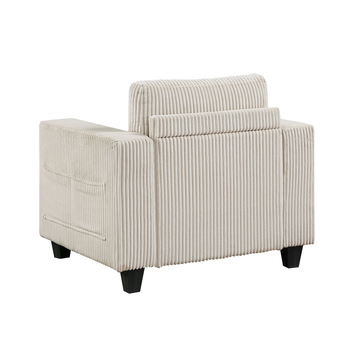 Walterboro Beige Chair with Storage Pouches from Homelegance - Luna Furniture