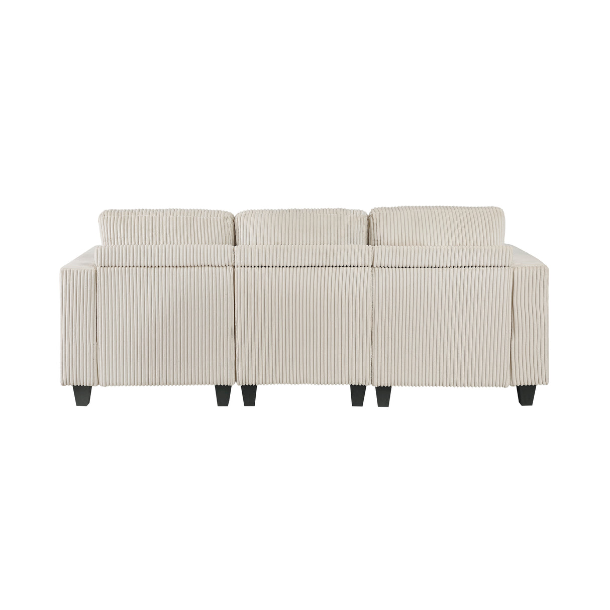 9650NBE-3* (3)Sofa with Storage, Storage Pouches and Charging Ports from Homelegance - Luna Furniture
