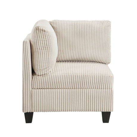 9650NBE*5SC (5)5-Piece Sectional with Storage, Storage Pouches and Charging Ports from Homelegance - Luna Furniture