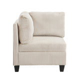 9650NBE*6SC (6)6-Piece Sectional with Storage, Storage Pouches and Charging Ports from Homelegance - Luna Furniture