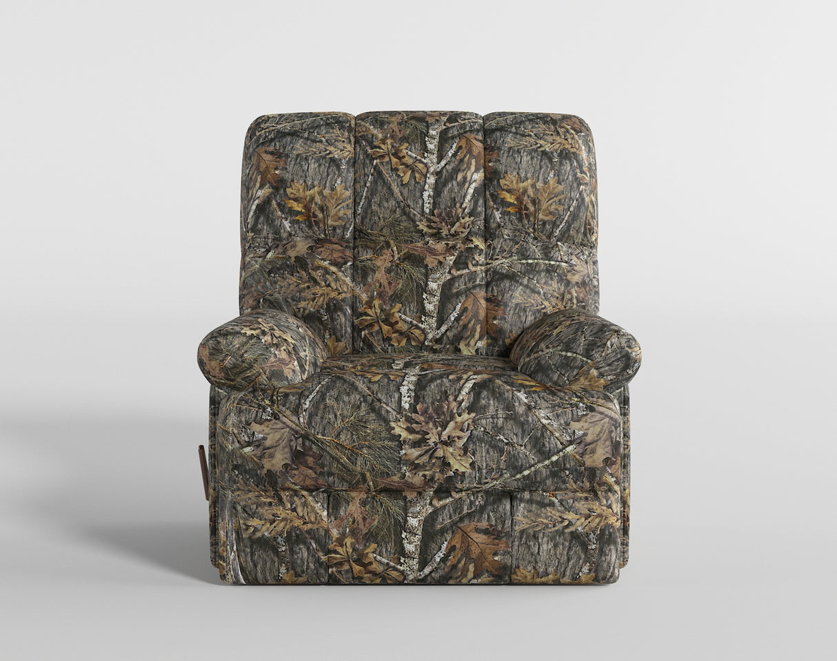 Charleston Camoflage Upholstered Glider Reclining Chair from Homelegance - Luna Furniture