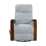 9659GRY-1 Swivel Glider Reclining Chair from Homelegance - Luna Furniture