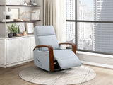 9659GRY-1 Swivel Glider Reclining Chair from Homelegance - Luna Furniture