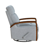 9659GRY-1 Swivel Glider Reclining Chair from Homelegance - Luna Furniture