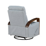 9659GRY-1 Swivel Glider Reclining Chair from Homelegance - Luna Furniture