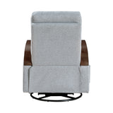 9659GRY-1 Swivel Glider Reclining Chair from Homelegance - Luna Furniture