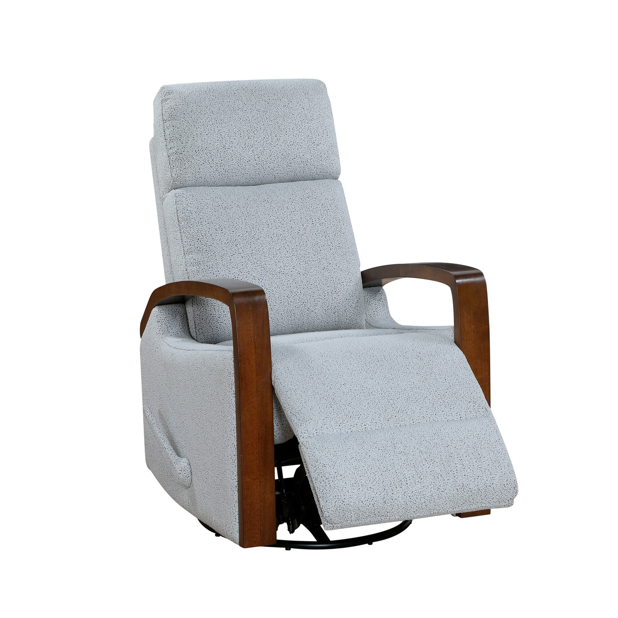9659GRY-1 Swivel Glider Reclining Chair from Homelegance - Luna Furniture