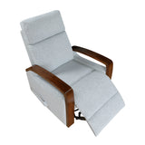 9659GRY-1 Swivel Glider Reclining Chair from Homelegance - Luna Furniture
