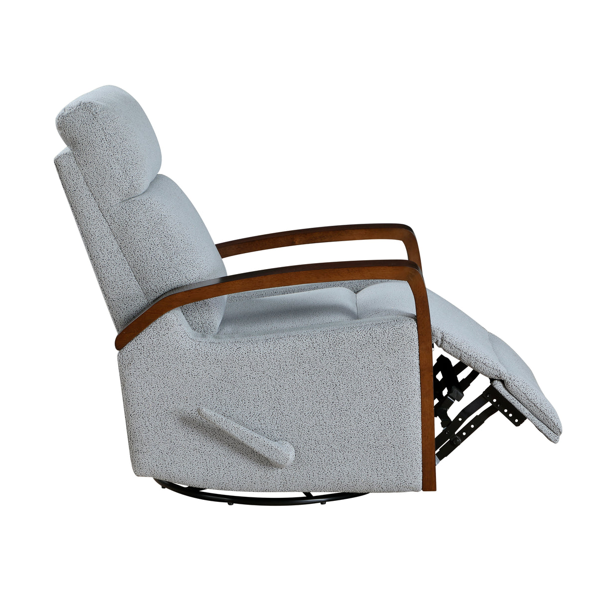 9659GRY-1 Swivel Glider Reclining Chair from Homelegance - Luna Furniture