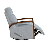 9659GRY-1 Swivel Glider Reclining Chair from Homelegance - Luna Furniture